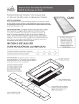 sección 2: detalles de construcción del guardaguas