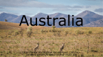 Australia - Earth / Environmental Science