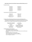 Study Guide for Science Unit Test (Plate Tectonics and Earth`s