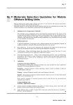 Materials Selection Guideline for Mobile Offshore Drilling Units No. 11