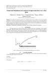 Numerical Simulation and Analysis of Supersonic flow over a flat plate