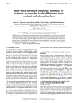 High-refractive-index composite materials for