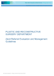 Plastic and Reconstructive Surgery - Adult