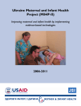 Ukraine Maternal and Infant Health Project