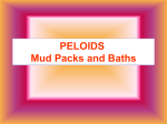 PELOIDS : Mud Packs and Baths