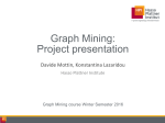 Graph Mining: Project presentation - Hasso-Plattner
