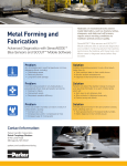 Metal Forming and Fabrication