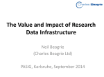 The Value and Impact of Research Data Infrastructure