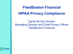 HIPAA Privacy Compliance: Fleet as Plan Sponsor