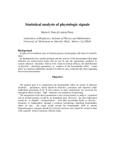 5. Ruiz G., en Homeopathy Jorurnal, 91, 80-84 (2002)