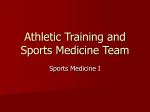 Athletic Training and Sports Medicine Team