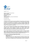 NCPDP Comments on RIN 0991–AB57 Page 1 September 1, 2010