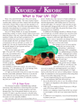 What is Your UV: IQ?