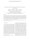 Intermittent Chaos in Nonlinear Wave-Wave - mtc-m16:80