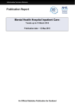 Publication Report Mental Health Hospital Inpatient
