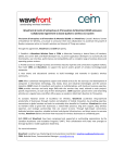 CEIM-Wavefront collaboration announcement