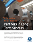 ASTM and the Metals Industry