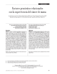 Factores pronósticos relacionados con la