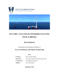 DYNAMIC ANALYSIS OF OFFSHORE FLOATING WIND TURBINES