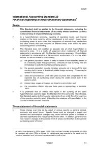 International Accounting Standard 29