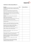 Worksheet 3.4: Whose Responsibility is it?