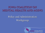 Mental Health and Aging Policy - University of Iowa College of