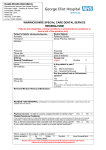 Special Care Dental Service Referral Form