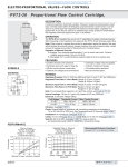 PV72-30 Proportional Flow Control Cartridge