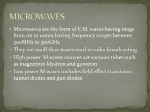 microwaves - Electrical