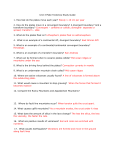 Unit 3 Plate Tectonics Study Guide with answers