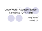 UnderWater Acoustic Sensor Networks