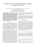 Absolute phase and amplitude mapping of surface acoustic wave