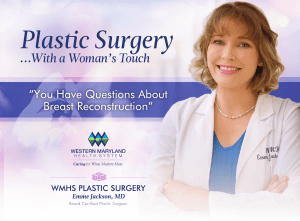 WMHS Plastic Surgery Brochure