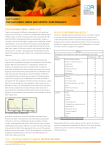 fact sheet the Glycaemic index and sports performance