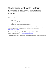 StudyGuide_Residential Electrical