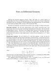 Notes on Differential Geometry