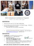 GDC`s Employee Assistance Program