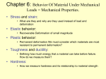 Chapter 6: Mechanical Properties