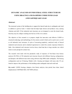 DYNAMIC ANALYSIS OF INDUSTRIAL STEEL