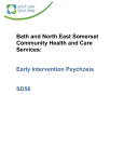 Early Intervention - your care your way