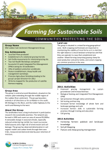 Mid Loddon Sub Catchment Sustainable Soils Group Profile