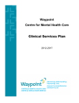 Clinical Services Plan 2012-2017