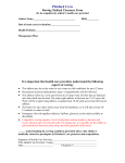 Rowing Medical Clearance Form