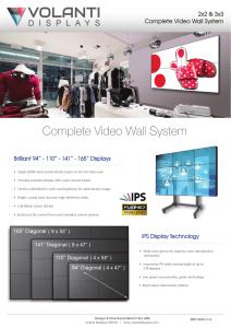 Complete Video Wall System