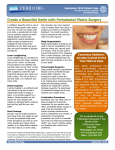 Create a Beautiful Smile with Periodontal Plastic Surgery