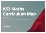 KS3 Math curriculum 