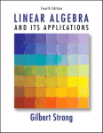 Strang G Linear algebra and its applica