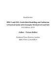 Book Review - IFRS 9 and CECL Credit Risk Modeling