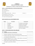 Appraisal Form-Management Staff