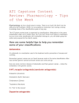 Pharmacology Tips
